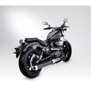 EXHAUST MUFFLER SLIP-ON MILLER AVENGER L 4" EU APPROVED YAMAHA XV 950 R/BOLT 2014-2016