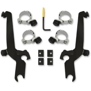 MONTAGESYSTEM TRIGGER LOCK SPORTSHIELD WINDSCHUTZSCHEIBEN HONDA CMX 300/500 REBEL 2017-2019