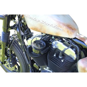 SPEEDOMETER BLACK SIDE MOUNT KIT HARLEY DAVIDSON XL 1200X FORTY EIGHT 2010-2020