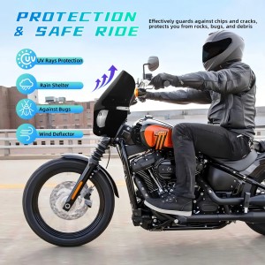 WINDSHIELD CLUB WARRIOR 11" HARLEY DAVIDSON FXST SOFTAIL STANDARD 2020-2024