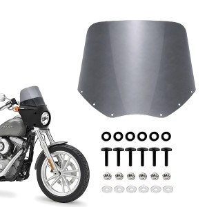 UPPER WINDSHIELD FOR FAIRING CLUB WARRIOR 11" HARLEY DAVIDSON