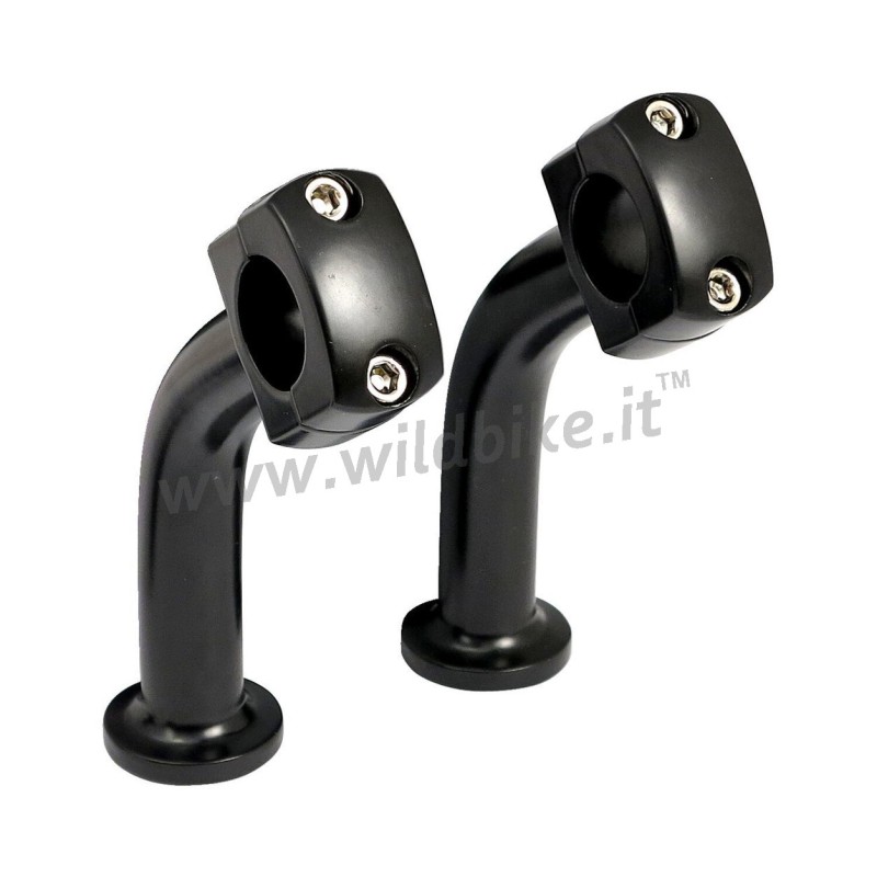 5" HANDLEBAR RISERS DOMED HARLEY DAVIDSON XL SPORTSTER 2004-2021