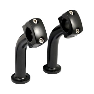 5" HANDLEBAR RISERS DOMED HARLEY DAVIDSON FXS FLS SOFTAIL 2006-2017