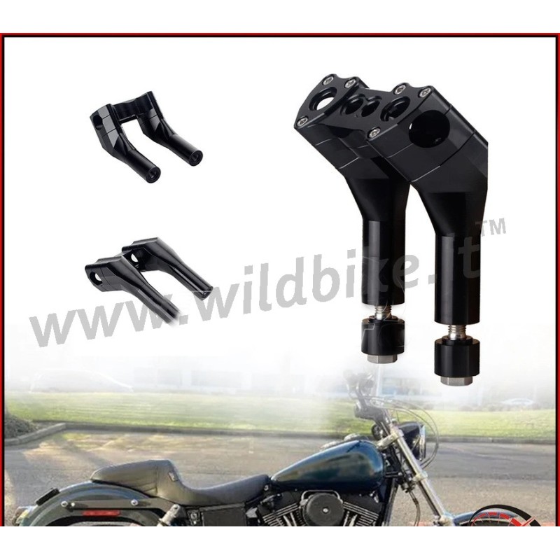 RISER HANDLEBAR 6" 150 MM 1-1/4" CHALLENGER FOR HARLEY DAVIDSON
