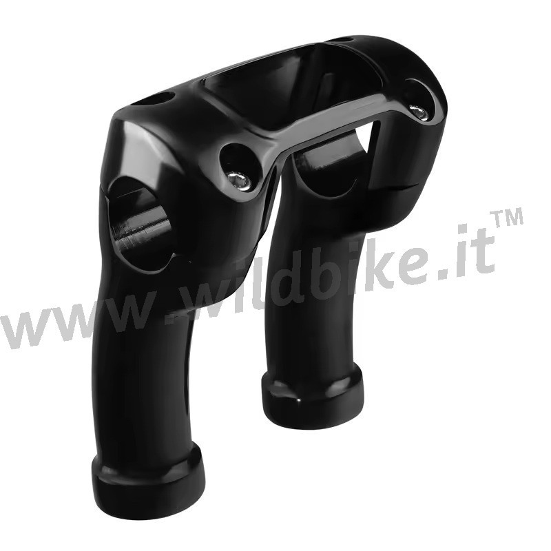 RISER COMPLETO KIT ALZA MANUBRIO 4" BREAKOUT STYLE HARLEY DAVIDSON SOFTAIL 2018-2024