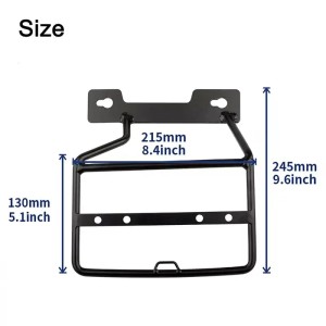 TELAI SUPPORTI NERI BORSE LATERALI HARLEY DAVIDSON RH 975 NIGHTSTER 2022-2025