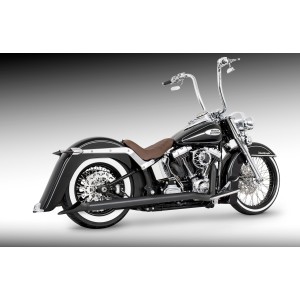 ÉCHAPPEMENTS CLASSIC 2,5" TRUE-DUALS 33" CREEPER HARLEY DAVIDSON FXST FLST SOFTAIL 07-17