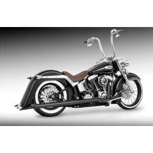 AUSPUFFANLAGEN KLASSISCHE 2,5" TRUE-DUALS 36" CREEPER HARLEY DAVIDSON FXST FLST SOFTAIL 07-17