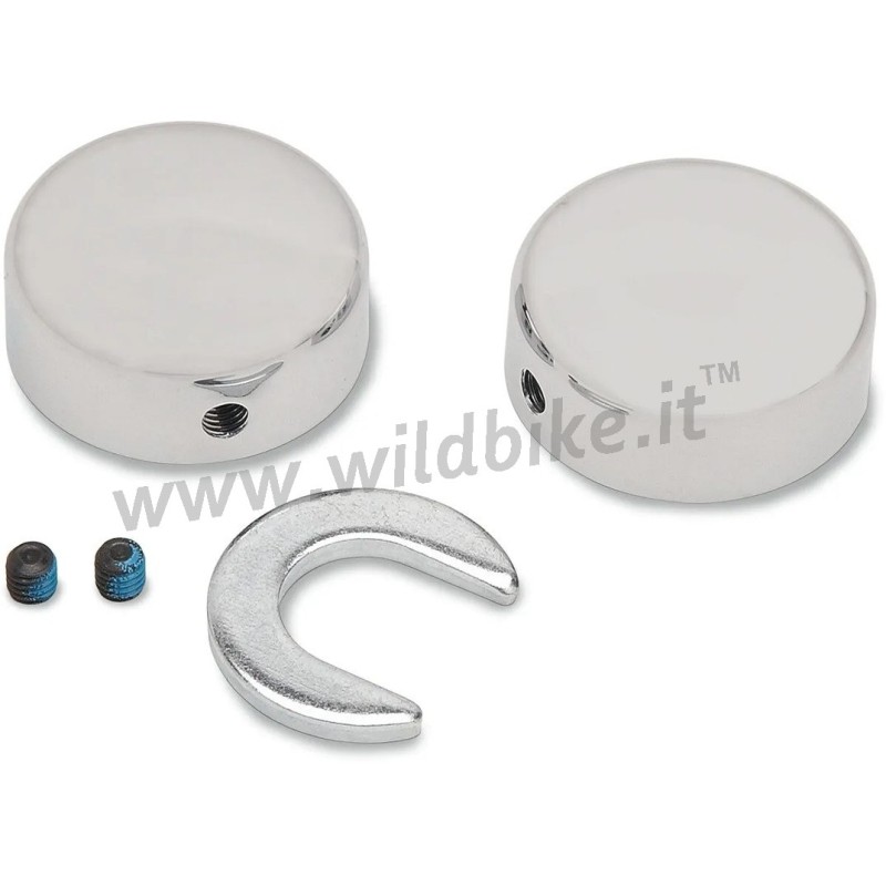 CHROME COVER SWINGARM PIVOT BOLT HARLEY DAVIDSON FXS FLS SOFTAIL 1984-1999