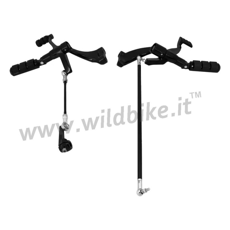 COMANDI AVANZATI DELUXE NERI HARLEY DAVIDSON XL SPORTSTER 2004-2013