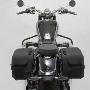 SATTELTASCHEN LEGEND LH SCHWARZ HARLEY DAVIDSON FLFB SOFTAIL FAT BOY 2018-2026