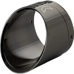 FONDELLO FINALE END CAP EDGE 4.5" ECLIPSE PER SCARICO MARMITTA KHROME WERKS
