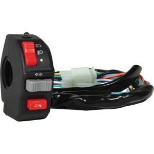 SWITCH CONTROL BLOCK MULTIFUNCTION LEFT FOR HANDLEBAR 22 MM MOTORCYCLE