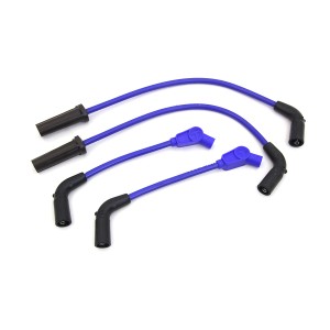 CAVI BLU PER CANDELE 8 MM SET HIGH PERFORMANCE SUMAX HARLEY DAVIDSON SOFTAIL 2018-2024