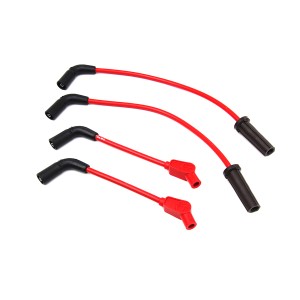 CÂBLES DE BOUGIES HAUTE PERFORMANCE SUMAX 8 MM ROUGE HARLEY DAVIDSON SOFTAIL 2018-2024