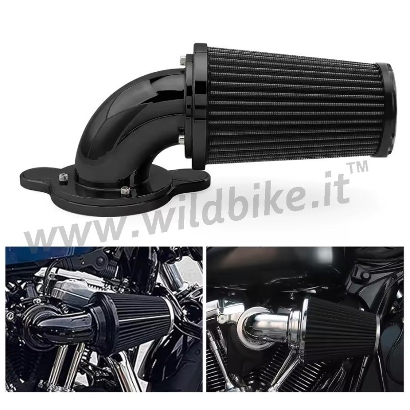 FILTRO ARIA CONICO 90° HIGH PERFORMANCE HARLEY DAVIDSON XL SPORTSTER 1991-2021