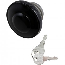 TAPPO DA SERBATOIO VENTILATO NERO 61272-92 CON CHIAVI HARLEY DAVIDSON
