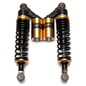 AMORTISSEURS ARRIÈRE RFY UNIVERSEL GAS 320 MM GOLD EC POUR MOTOS