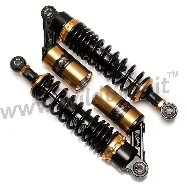 REAR SHOCK ABSORBERS UNIVERSAL GAS 320 MM RFY GOLD EC FOR MOTORCYCLES