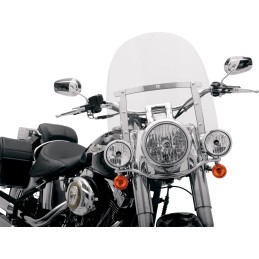 MEMPHIS SLIM WINDSHIELD 15" CLEAR HARLEY DAVIDSON SOFTAIL FXLR LOW RIDER 18-22