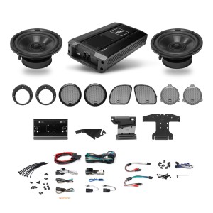 AUDIO KIT FRONT SPEAKERS BOSS AUDIO BHD3F HARLEY DAVIDSON FLH FLT TOURING 1998-2024
