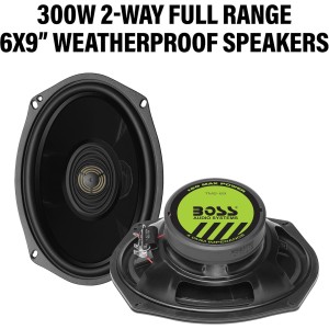 AUDIO KIT REAR SPEAKERS SADDLEBAG LIDS BHD98 HARLEY DAVIDSON FLH FLT TOURING 1998-2013