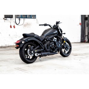 POT D'ECHAPPEMENT MILLER AMPLIFIRE EU APPROUVÉ NOIR KAWASAKI EN 650 VULCAN S 2021-2024