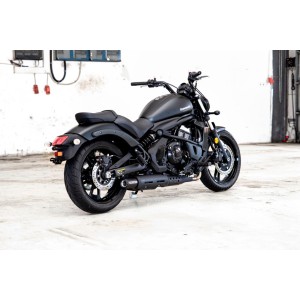 EXHAUST MUFFLER MILLER AMPLIFIRE EU APPROVED BLACK KAWASAKI EN 650 VULCAN S 2021-2024