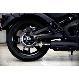 SCARICO SLIP-ON MILLER AMPLIFIRE OMOLOGATO NERO KAWASAKI EN 650 VULCAN S 2021-2024