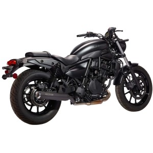 EXHAUST MUFFLER MILLER BULLET EU APPROVED BLACK KAWASAKI ELIMINATOR 500 SE 2024-2026