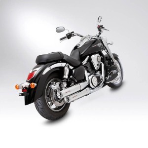 AUSPUFFANLAGEN MILLER MAGNUM EU-ZULASSUNG CHROM KAWASAKI VN 1700 2009-2016