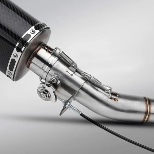 KIT VALVOLA 51 MM PER SUONO REGOLABILE MANUALE PER MARMITTE E SCARICHI MOTO
