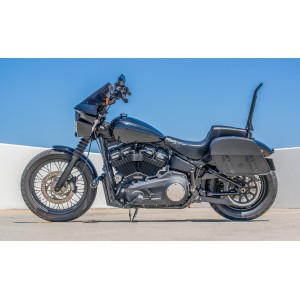 SACOCHES LATÉRALES VIKING BAELOR 28L NOIR HARLEY DAVIDSON FXBB SOFTAIL STREET BOB 2018-2026