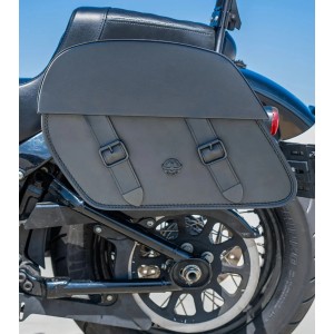 SACOCHES LATÉRALES VIKING BAELOR 28L NOIR HARLEY DAVIDSON FXBB SOFTAIL STREET BOB 2018-2026