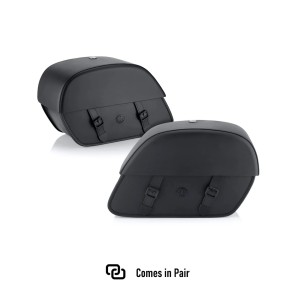 SADDLEBAGS VIKING BAELOR 28L BLACK HARLEY DAVIDSON FXBB SOFTAIL STREET BOB 2018-2026