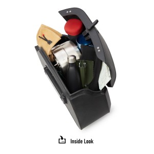 SATTELTASCHEN VIKING DARKIN 32L LEDER SCHWARZE HARLEY DAVIDSON FXLRS SOFTAIL LOW RIDER S 2025-2026