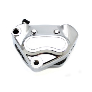 PINZA FRENO ANTERIORE SINISTRA CROMATA HARLEY DAVIDSON FXST FLST SOFTAIL 2000-2007