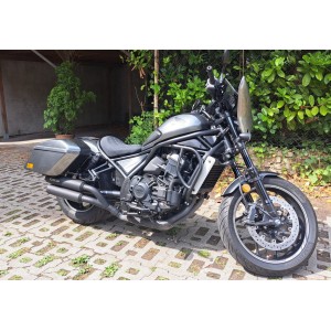 SCARICHI SLIP-ON MILLER STORMBREAKER DUAL OMOLOGATO HONDA CMX 1100 REBEL 2025-2026