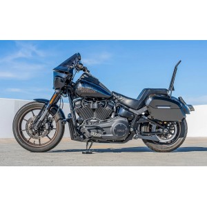 SATTELTASCHEN VIKING DARKIN 32L SCHWARZ GLANZ HARLEY DAVIDSON FXLRS SOFTAIL LOW RIDER S 2025-2026