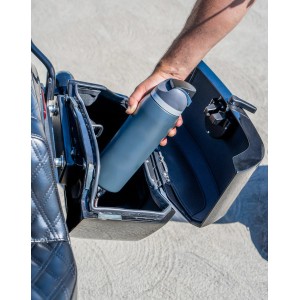 BORSE LATERALI VIKING DARKIN 32L NERE LUCIDE HARLEY DAVIDSON FXLRS SOFTAIL LOW RIDER S 2025-2026