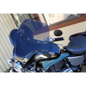 PARE-BRISE CARÉNÉ BATWING NOIR HONDA VT 750 C SHADOW 1987-2009