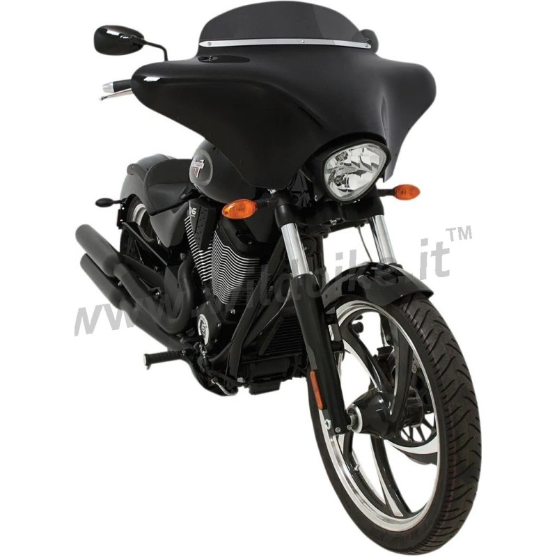 BLACK BATWING FAIRING HONDA VT 750 C4 SHADOW 2004-2013
