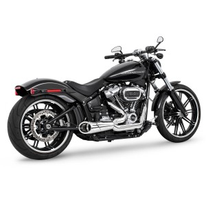 SYSTÈME D'ÉCHAPPEMENT 2-1 SHORTY COMBAT SLASH CUT HARLEY DAVIDSON FXBR SOFTAIL BREAKOUT 2018-2024
