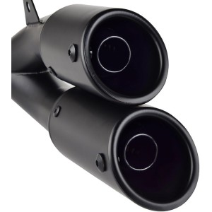 AUSPUFF SCHALLDÄMPFER UNIVERSAL TWIN SLASH MOTORRAD