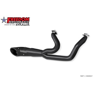 SYSTÈME D'ÉCHAPPEMENT 2-1 SHORTY COMBAT TURN-OUT HARLEY DAVIDSON FXBR SOFTAIL BREAKOUT 2018-2024