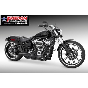 SCARICO 2-1 SHORTY COMBAT TURN-OUT HARLEY DAVIDSON FXBR SOFTAIL BREAKOUT 2018-2024