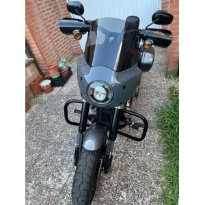 PARABREZZA CUPOLINO ROAD WARRIOR 11" GRIGIO HARLEY DAVIDSON FXLRS SOFTAIL LOW RIDER S 2020-2025