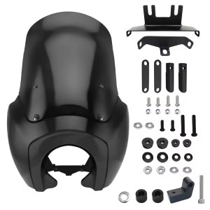 WINDSHIELD ROAD WARRIOR T-SPORT 15.75"HARLEY DAVIDSON FXBB SOFTAIL STREET BOB 2018-2024