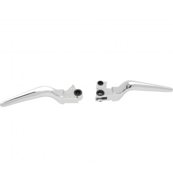 SET CUSTOM CHROME LEVERS HARLEY DAVIDSON XL SPORTSTER 1996-2003