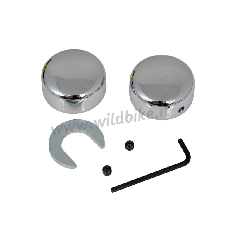 ABDECKUNGEN CHROME SCHWINGEN-DREHSCHRAUBEN HARLEY DAVIDSON FXS FLS SOFTAIL 1984-1999